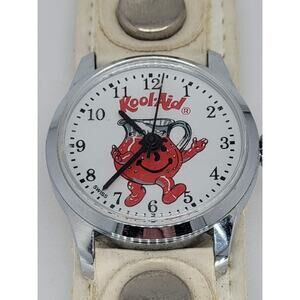 Vintage Swiss Made Hand Wind Mechanical Kool Aid Man Oh Yeah Women's Watch